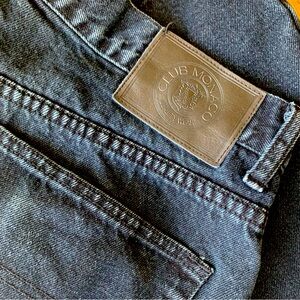 Vintage Club Monaco Black Denim Jeans 30x25